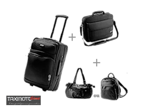 bagages taxi moto