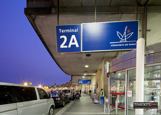 transfer Paris-Roissy-CDG motorcycle taxi